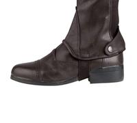(Extra Large, Black) Dublin Unisex Stretch Fit Half Chaps