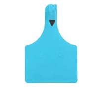Extra Large Blank Ear Tags for Livestock, 10pcs Yellow TPU Ear Tags for Goat Sheep Cattle - Durable TPU Material, Anti - Bite Design, Ideal for Animal Identification (Blue)