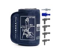Extra Large Blood Pressure Cuff 22-52CM Adjustable BP Cuff Replacement for Blood Pressure Monitors Compatible with Universal Devices 6 Connectors for Adult Big Arms Men Women Home Use