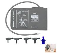 Extra Large Blood Pressure Cuff 22-52cm Replacement Arm Cuff with 6 Connectors Compatible with Omron Adjustable Universal Cuff for Blood Pressure Monitor Home Health Checking Large Arm Size Women Men