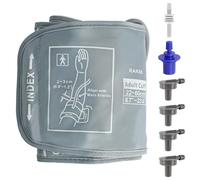 Extra Large Blood Pressure Cuff, 22-60CM Blood Pressure Monitors Large Cuff, Adjustable XXL Upper Arm Cuff for Adult with Big Arm Women Men, Replacement Cuff Compatible with Most BP Monitors（Gray）