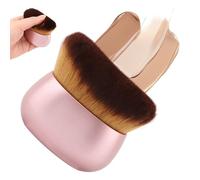 Extra Large Body Makeup Brush For Self Tanner,Leg Make up Bronzer Blend,75mm Wide-headed Kabuki Brush Provides More Even &Pretty Application,Oval Face&Back Makeup Brush,Wet&Dry Use