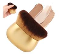 Extra Large Body Makeup Brush For Self Tanner,Leg Make up Bronzer Blend,75mm Wide-headed Kabuki Brush Provides More Even &Pretty Application,Oval Face&Back Makeup Brush,Wet&Dry Use