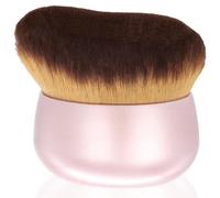 Extra Large Body Makeup Brush For Self Tanner, Leg Makeup &Bronzer Blend,75 mm Wide-headed Kabuki Brush Provides More Even &Pretty Application, Oval Face&Back Makeup Brush, Wet&Dry Use- Pink Rose Gold