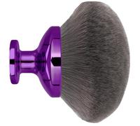 Extra Large Body Makeup Brush For Self Tanner, Leg Makeup &Bronzer Blend,90 mm Wide-headed Kabuki Brush Provides More Even &Pretty Application, Sunscreen Face& Back Makeup Brush, Wet&Dry Use- Purple