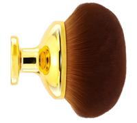 Extra Large Body Makeup Brush For Self Tanner, Leg Makeup &Bronzer Blend,90 mm Wide-headed Kabuki Brush Provides More Even &Pretty Application, Sunscreen Face& Back Makeup Brush, Wet&Dry Use- Gold