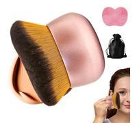 Extra Large Body Makeup Brush for Tan,Self Tanning Brush for Body Bronzer,Self Leg Tan Bback Applicator with Premium Black Storage Pouch, With Cleaning Mat, Face Back Brush Set