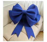 Extra Large Bow Decorative Bow DIY Giant Bow Decorative Bow Giant Large Red Bow Car Bow Gift Bow for Wedding Party Car Valentine's Day Christmas Gift Decoration Blue 30 cm