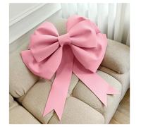 Extra Large Bow Decorative Bow DIY Giant Bow Decorative Bow Giant Large Red Bow Car Bow Gift Bow for Wedding Party Car Valentine's Day Christmas Gift Decoration Pink 50 cm
