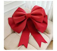 Extra Large Bow Decorative Bow DIY Giant Bow Decorative Bow Giant Red Bow Car Bow Gift Bow for Wedding Party Car Valentine's Day Christmas Gift Decoration Red Wine 50 cm