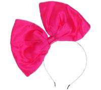 Extra Large Bowknot Headband for Women and Christmas | Satin Finish, Lightweight Comfortable Wear, Cute Style for Carnival and Costume Parties
