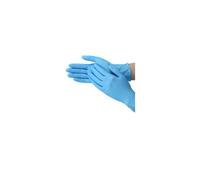 (EXTRA LARGE) Box of 100 Strong Blue Disposable Nitrile Gloves Powder Free All Sizes available for,Industrial,Hair Beauty,Mechanic, Home Cleaning Supplies