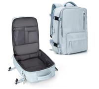 Extra Large Carry-On Backpack 47 x 33 x 20 cm, Suitable for Ryanair Hand Luggage, Unisex Travel Suitcase, Carry-on Size 30L Backpack with Multiple Compartments and Anti-Theft Bags, blue, standard size