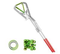 Extra Large Castration Banding Tool, Cattle Goat Bander with 24 Castration Bands, Rugged, for Large Sheep, Bull, Goat, Calf, Pig, and Cattle, Easy to Operate, Stainless Steel