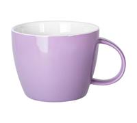 Extra Large Ceramic Coffee Mug, Jumbo Soup Mug, Porcelain 30 oz (900ml) Lavender Purple Coffee Cup, Wide Mouth Big Oversized Tea Cup, Ideal for Espresso, Latte and Milk, Beverages or Food, Purple