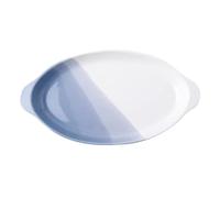 Extra Large Ceramic Serving Platter - Oval Porcelain Dinner Tray for Sushi, Fish, Turkey & Meat - Ideal for Entertaining, Parties & Restaurants - Elegant Food Presentation