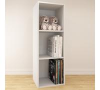 (Extra Large) Charles Jacobs Vinyl 12" LP Record Cube Storage Box Unit White