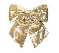 Extra Large Christmas Glitter Bow Ornament 40cm Sparkly Bowknots Festive Hanging Decoration Christmas Tree Bow Ties Decor for Xmas Tree, Wreath, Holiday Mantel & Home Decor