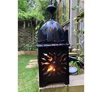 Extra Large Classic Moroccan Candle Lantern - 70 cm high - Authentic Handmade Metal Lantern handmade in Marrakesh - Fair Trade (XL 70 cm tall)
