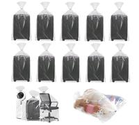 Extra Large Clear Plastic Storage Bags,10 Pieces 40x60 Inches 100x150 Cm Big Giant Jumbo Huge Plastic Storage Bags For Dustproof, Moistureproof, Luggage, Suitcase, Furniture,Comforter, Chair