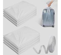 Extra Large Clear Plastic Storage Bags, 6PCS Flat Large Plastic Bags