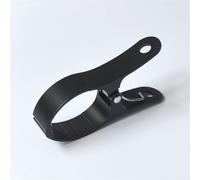 Extra Large Clothes Pins Built from Space Aluminum for Drying Quilts Heavy Sweaters and Thick Bedding (Black)