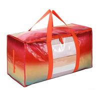 Extra Large Clothes Storage Bags, Moving & Storage Bags, With Zippers & Handles, for Moving House, Clothes Storage(orange)