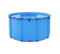 Extra Large Collapsible Dog Pool & Canvas Fish Pond - Durable PVC Pet Bathing & Kids Wading Pool - Ideal for Koi, Outdoor Fun & Easy Storage