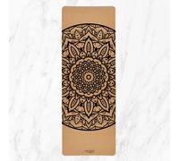 Cork Mat Mandala Xl, Cream