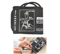 Extra Large Cuff for Omron, 22-52CM Big Arm - Adjustable XL Large Cuff for Omron, Extra Large Blood Pressure Cuff, Blood Pressure Monitors Large Cuff for XL Blood Pressure Cuff, Black