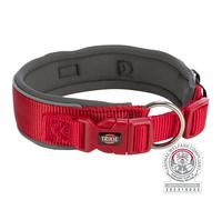 Trixie Premium Dog Collar Graphite Red XS/S 27-35 cm - Brand: Trixie - EAN: 4053032658622