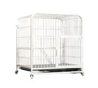 Extra Large Dog Crate Furniture | Easy Assembly Pet House with Removable Tray and Lockable Door for Spacious Comfort