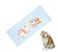 Extra Large Dog Towel - Microfiber, 90x38cm - Super Absorbent Quick Dry Pet Cloth For Bath Rain Travel - Soft Comfort For Cats Puppies