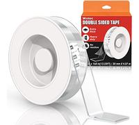 Extra Large Double Sided Mounting Tape Removable 1.18" x 160”, Clear & Tough Nano Double Sided Tape Heavy Duty, Multipurpose Tape Picture Hanging Strip Adhesive Poster Carpet Tape