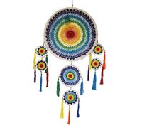 Extra Large Dreancatcher Vivid Rainbow Multicolor