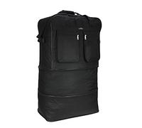 Extra Large Duffle Bag 40” Expandable Wheeled Holdall Cargo 6 Wheel Lightweight Foldable Travel Luggage, Heavy Duty Moving Storage Bag for Holiday, Relocation & Camping