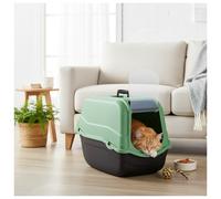 Extra Large Enclosed Cat Litter Tray & Scoop