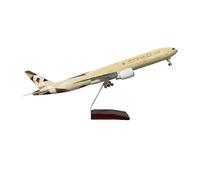 Extra Large Etihad Airways Boeing 777-300ER LED Aircraft Model - 1/157 Scale