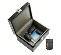 Extra Large Faraday Box for Car Keys Faraday Pouch,RFID Signal Blocker Key Fob Protector,Keyless Entry Car Key Signal Blocking Box,Car Key Fob Protector for Car Phone Credit Card Security (small)