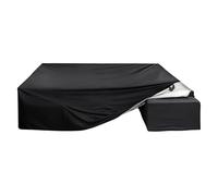 Extra Large Garden Furniture Covers Waterproof,400x300x74cm Heavy Duty 420D Oxford Fabric Patio Table and Chair Set Protection for Outside Rattan Sofa Table and Chairs Cover