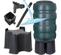 Extra Large Garden Water Butt Tank 250L Capacity Set