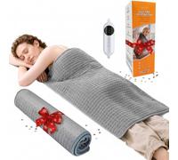 Extra Large Heating Pad 100x50cm XXL - Electric Heat Pad with 10 Heat Levels & Timer, Soft Flannel for Back Shoulder Neck, Auto Shut-Off & Machine Washable