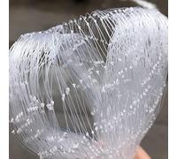 Extra Large Heavy Duty Bird Netting - White Nylon Garden Net for Poultry, Fruit Trees & Plants - Protection, Available in 3-40cm Widths, Ideal for Garden & Farm Use