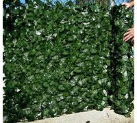 Extra Large High IVY 1.5M by 3M SD2021.5 Wall Artificial Ivy Leaf Hedge Screening Roll Garden Fence Balcony Privacy