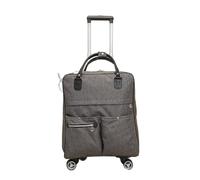 Extra Large Holdall with Wheels, Rolling Duffel Bag with Wheels Waterproof Expandable Folding Travel Unisex Multicolor(Grijs)