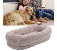 Extra Large Human & Dog Bed 100x70x30cm Removable Cover, Comfortable Cloth