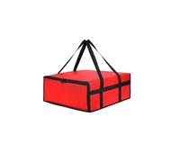 Extra Large Insulated Pizza Delivery Bag with Thickened Cotton Lining Foldable Portable Hot Food Carrier for Takeout Catering Parties and Oven-Fresh Meals