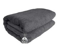 Extra Large Jumbo Bath Sheet Towel 100% Egyptian Cotton Big Soft XL Bath Towels (Charcoal Grey)