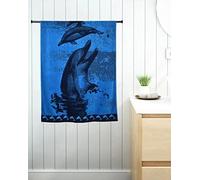 Extra Large Jumbo Cotton Beach Towel, Quick Dry Sand Free Beach Towel For Ultimate Relaxation Size 100x180 (Dolphin)