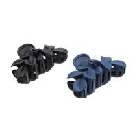 Extra Large Leaf Shape Hair Claws 2pcs Plastic Resin Clipping | Teen Girls and Girls, Adjustable Styling Tool, Smooth Feel, Won't Hurt Hair, Girl Claw Clips